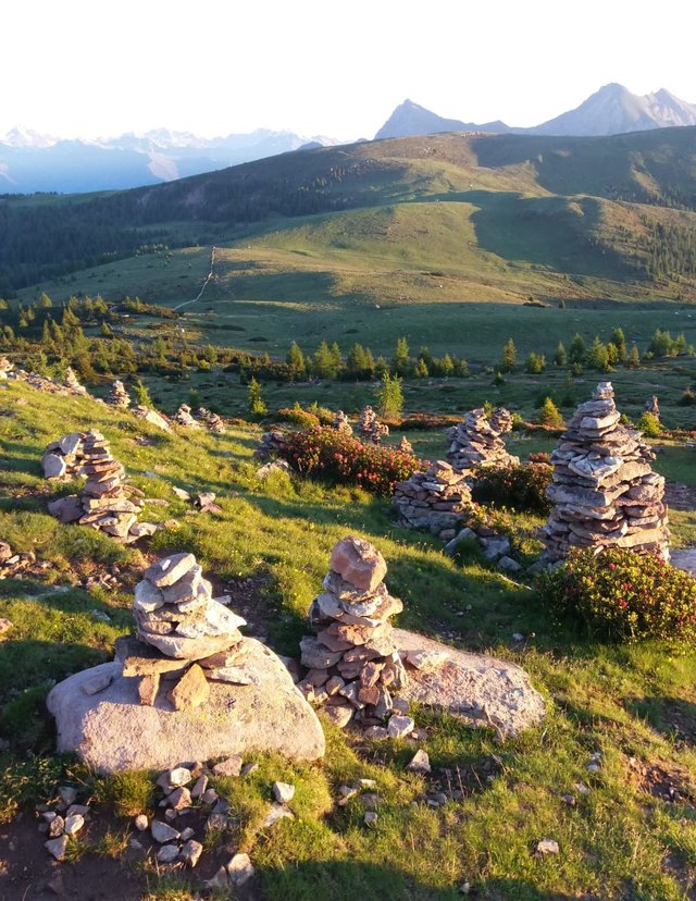 Zu den Steinernen Mandlen auf die Hohe Raisch